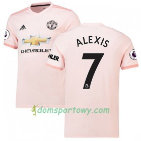 Koszulka Manchester United Alexis Sanchez 7 Wyjazdowe Koszulki Piłkarskie 2018-2019 Krótki Rękaw